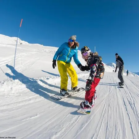 In Les Menuires By Piste *